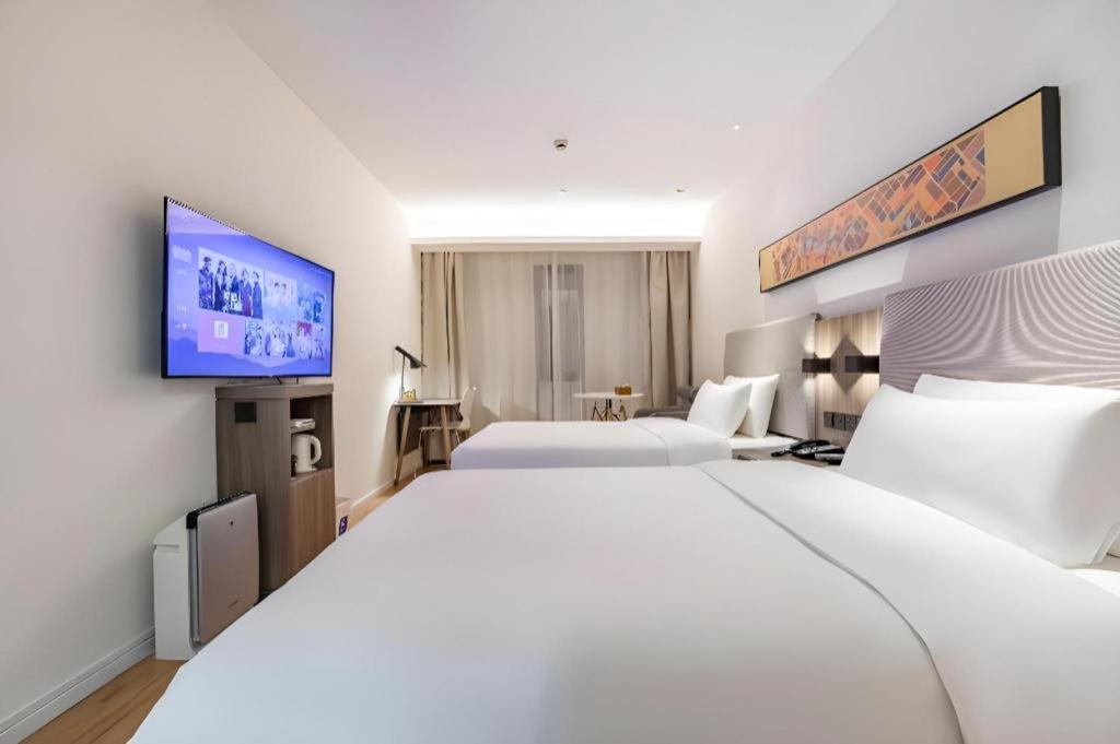 Hanting Hotel Shanghai Caohejing Yishan Road Dış mekan fotoğraf